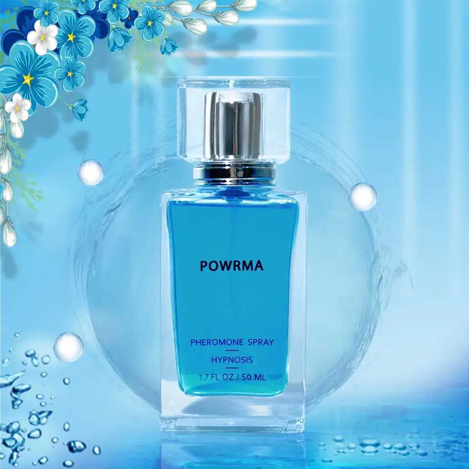 50ml POWRMA Long Lasting Pheromone Perfume Spray for Men Women Pheromone Hypnosis Spray Perfume Dating Perfume GiftW251117