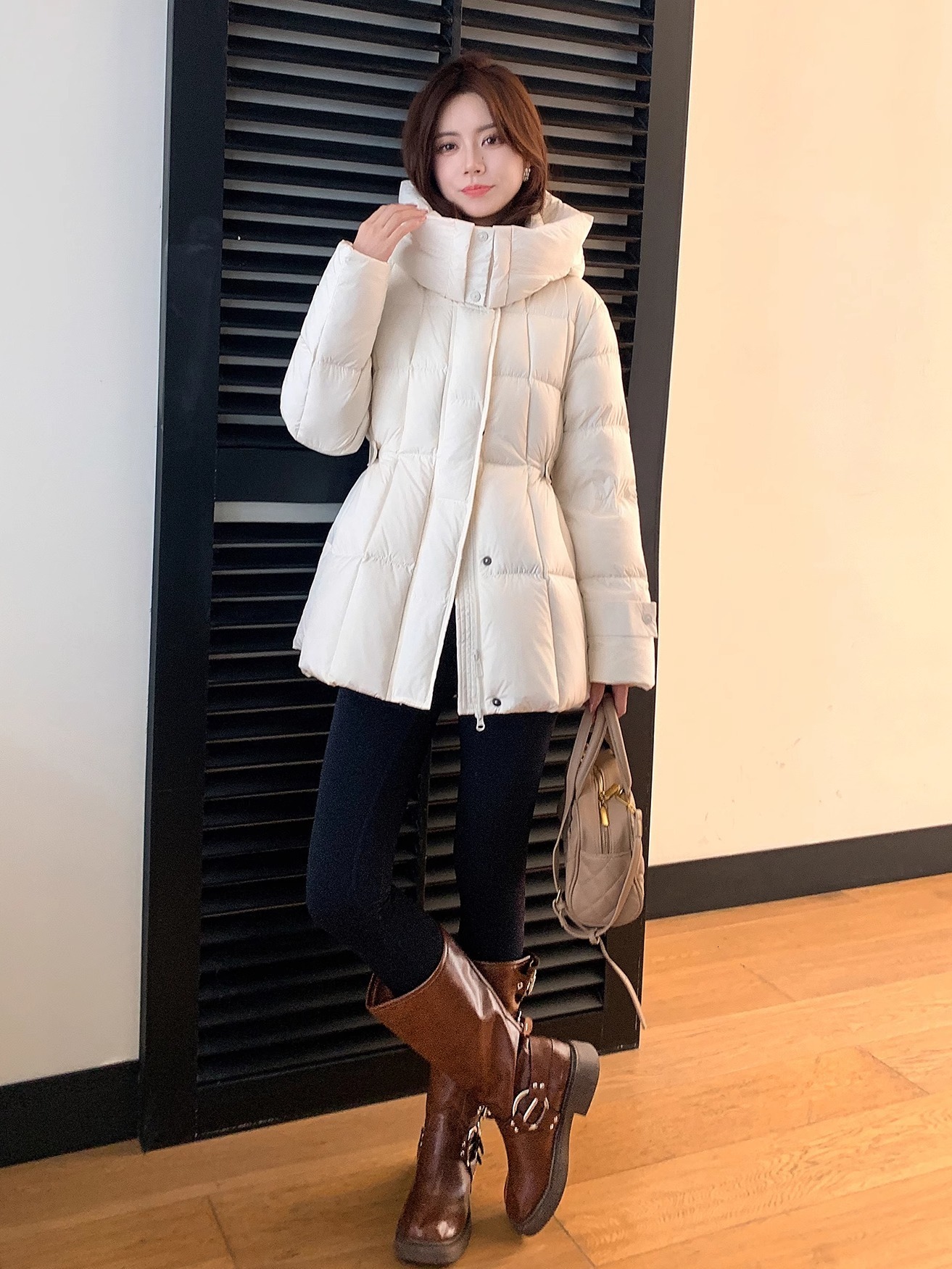 Winter New Down Cotton Jacket for Women Short Ins Style Slim Fit Ultra Soft Cotton Coat Versatile Trendy Womens Cotton Padded Jacket 221205