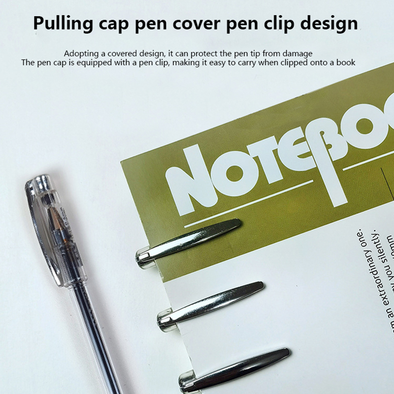 Durable Yongneng 2501 Black Needle-Tip Gel Writing Instrument Suitable for Educational & Professional Needs