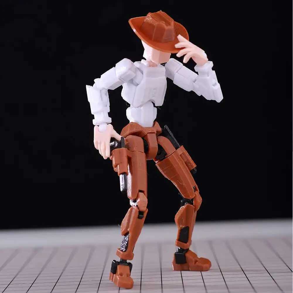 VIP-Dropshipping 9L3D Dummy 13-20 Action Figures Ninja Brothers Multi-Jointed Movable ShapeShift Mannequin Toys Kids C251117