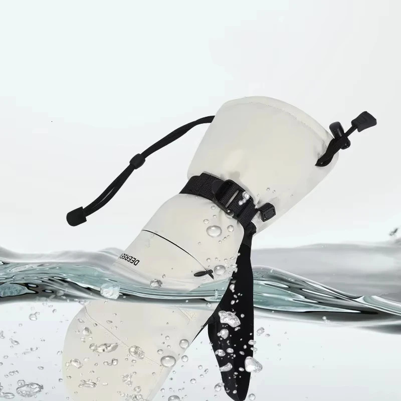 Winter Men Women Ski Mittens Windproof Warm Waterproof Touch-Screen Fleece Non-slip Snowboard Snowmobile Cycling Skiing Gloves 251114