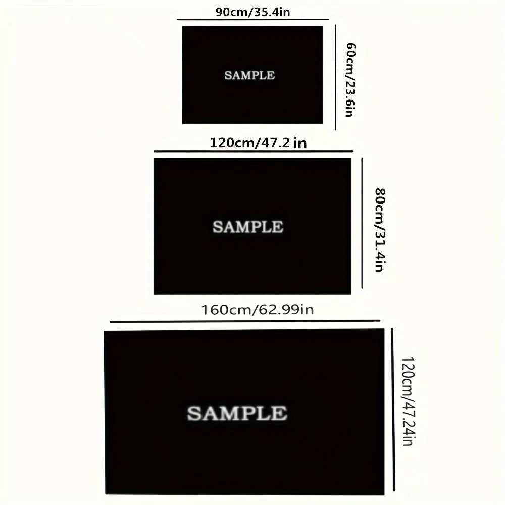 Santa Claus Christmas Doormat High-Density Flannel Washable Non-Slip Rug for Indoor Outdoor Multi-Room Holiday DecorM251117