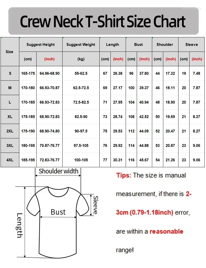 Men's T Shirts 300G Crew Neck Short Sleeve T-Shirt Vintage Hcllstar GHosr Bike Casual Double Sided Printed Cotton Fashion