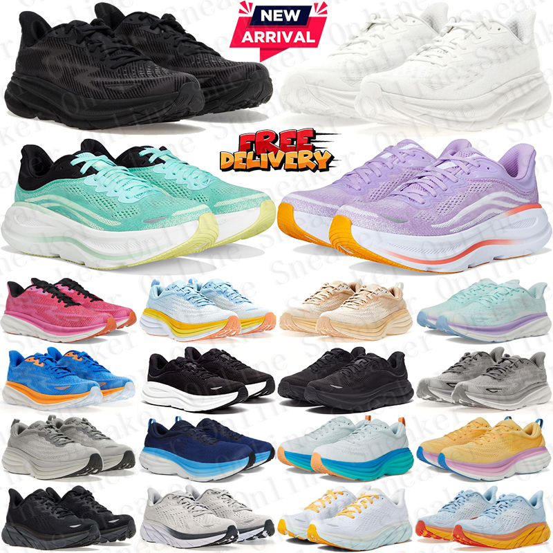 Free Shipping Designer Clifton bondi one 8 9 10 sneakers Running shoes trainers for mens womens Outdoor men women Sports runners