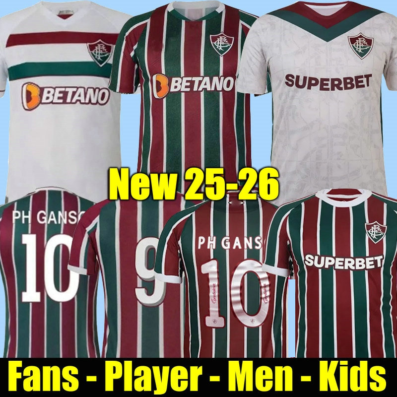 Fluminense jerseys 2025 2026 PH GANSO T.SILVA Fluminense football shirt 25 26 J.ARIAS MARTINELLI soccer jersey