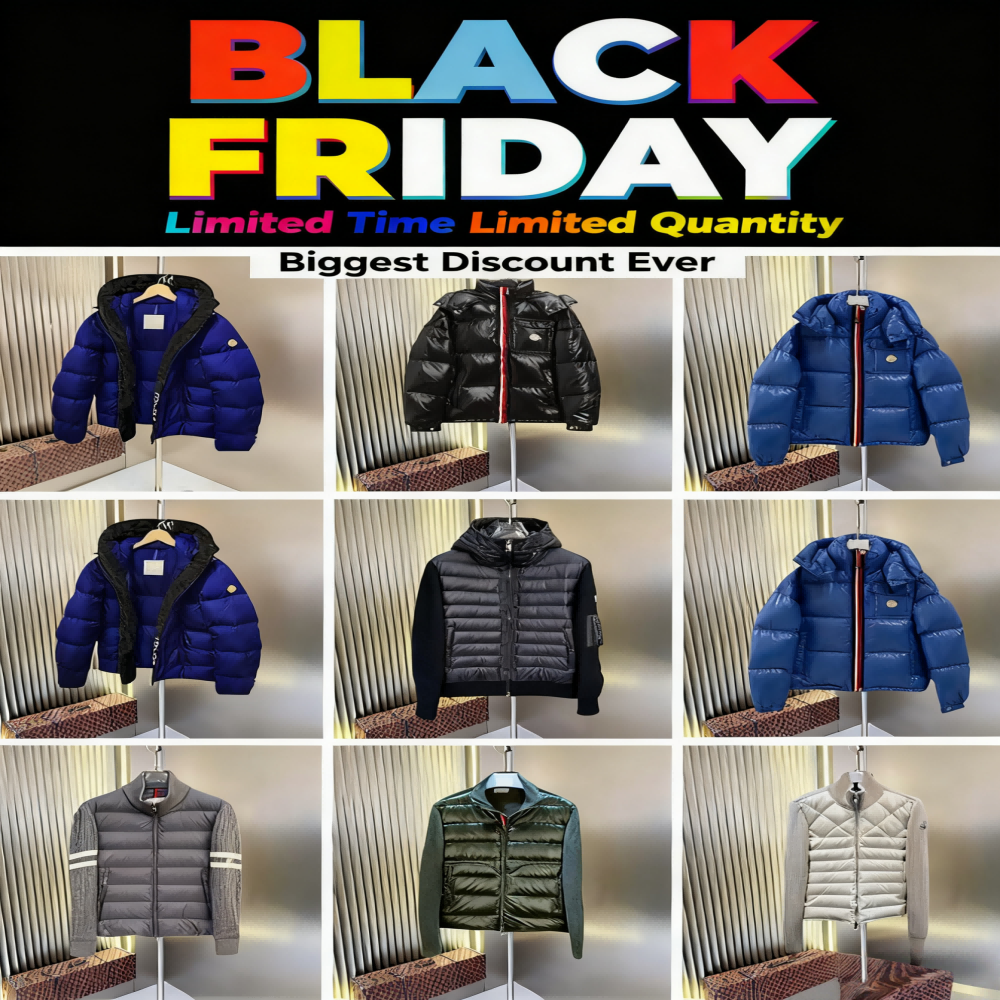 Designer Women Down Parkas Mens Embroidered Badge Stand Collar Knitted Splice Sweater Lightweight Down Jacket Sweater