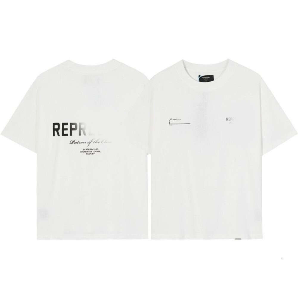 Representor T Shirt Y2k Mens Clothes Hip Hop Gothic Shark Graphic Tee London Designer Streetwear Womens Tops Short Sleeve Crewneck Sweatshirt Owners Club Tshirt B4d
