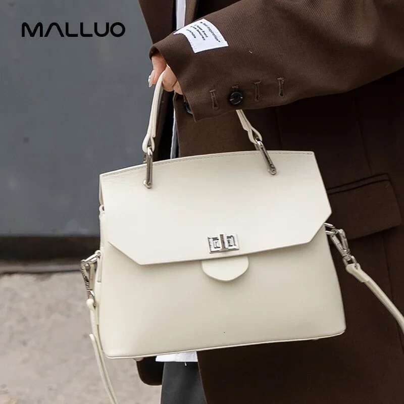 Woman's Cow Real Leather Shoulder Bag Female Retro Casual Cowhide Crossbody Bags Ladies Fashion Classics Versatile Handbags Lady
