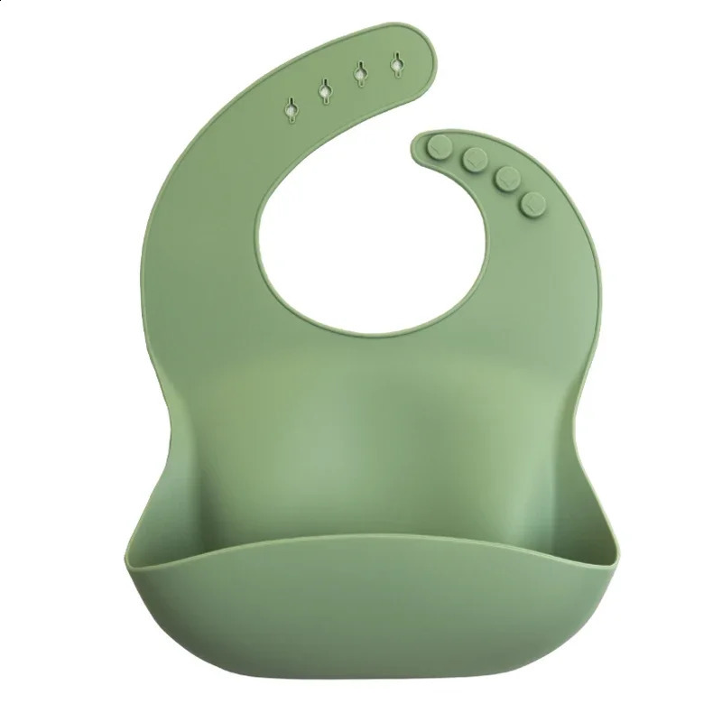 1 baby lunch apron silicone bib waterproof Saliva cartoon feeding 250414z