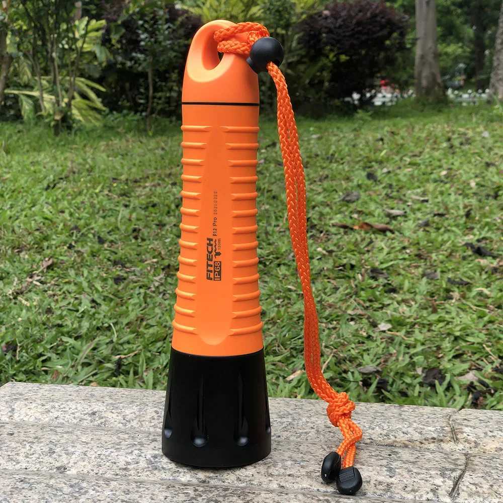 FITECH F12 PRO Professional Scuba Diving Light USB Type C Charging Rechargeable Flashlight 1000 Lumens LED Waterproof Torch M251117