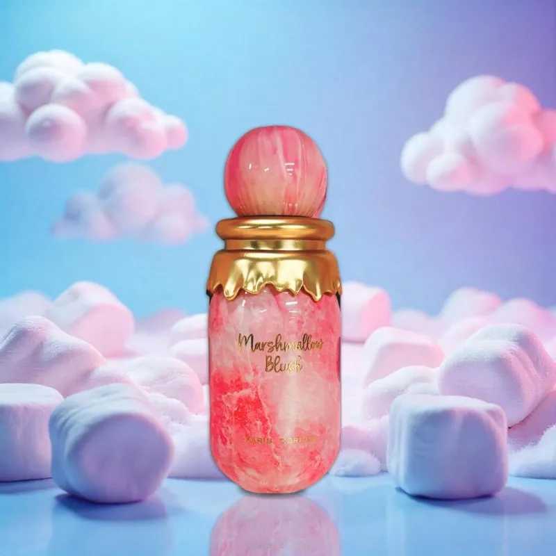 Paris Corner Marshmallow Blush EDP 34 Fl Oz A Unique Gourmand Marshmallow Strawberry Perfume for Women Long-LastingW251117