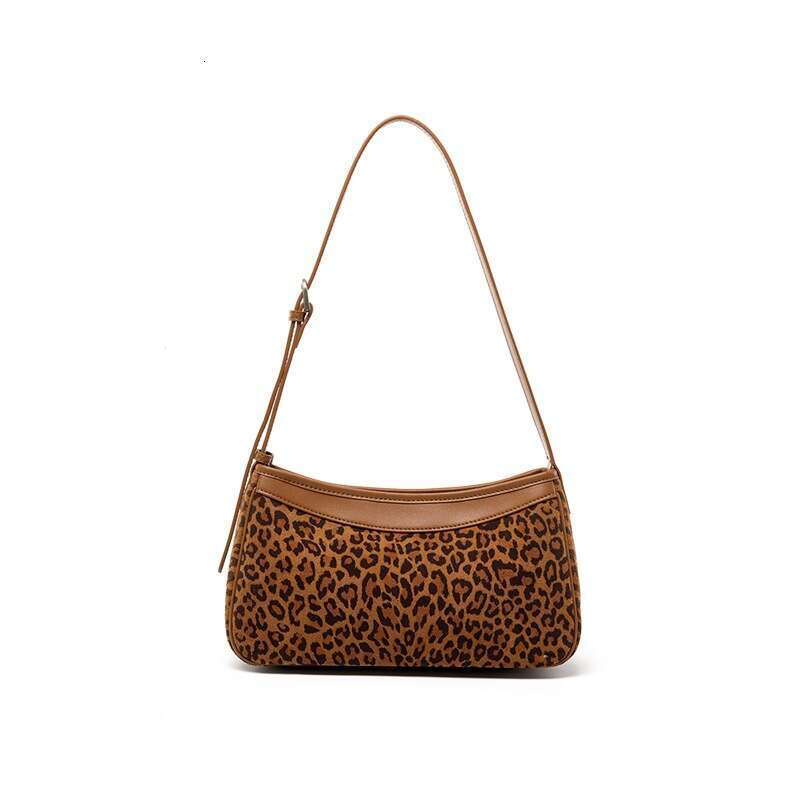 Luxury Bags Designer Niche Top Cowhide Small TopHandle Bags Lightweight Fashion Totes Leopard Hobo Cross Body Bag