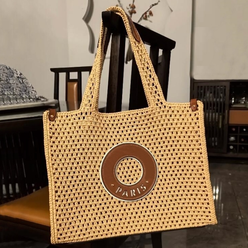 Luxury Tote Bag Designer Bag Women Handbag Raffias Straw Bags High Quality Beach Bag Large Capacity Totes Shopping Bag Crossbody Shoulder Bags