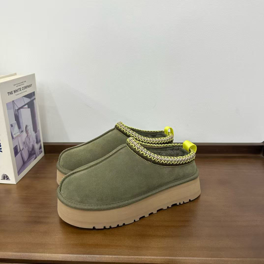 Womens Tazz Slippers Tasman Fur Slides Classic Mustard Seed Ultra Mini Platform Boot Slip-on Les Petites Suede Wool Seal Winter Designer Booties Size 