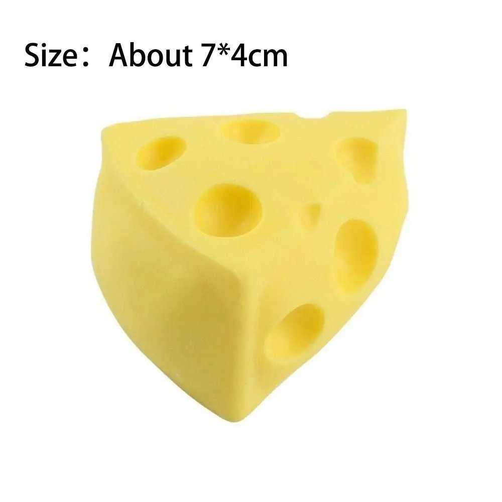 Squeeze Toy Simulation Cheese Squeeze Toys Sticky Soft Decompressing Pinching Cheese Cute Slow Rebound Relief Relax Toys J251117