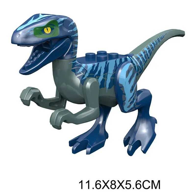 Great value!!! Massasaurus Jurassic World Park Dinosaur Rex Indian Raptor Triceratops Indian Dragon Building Blocks Toy Dinosaur GiftY250417KR23