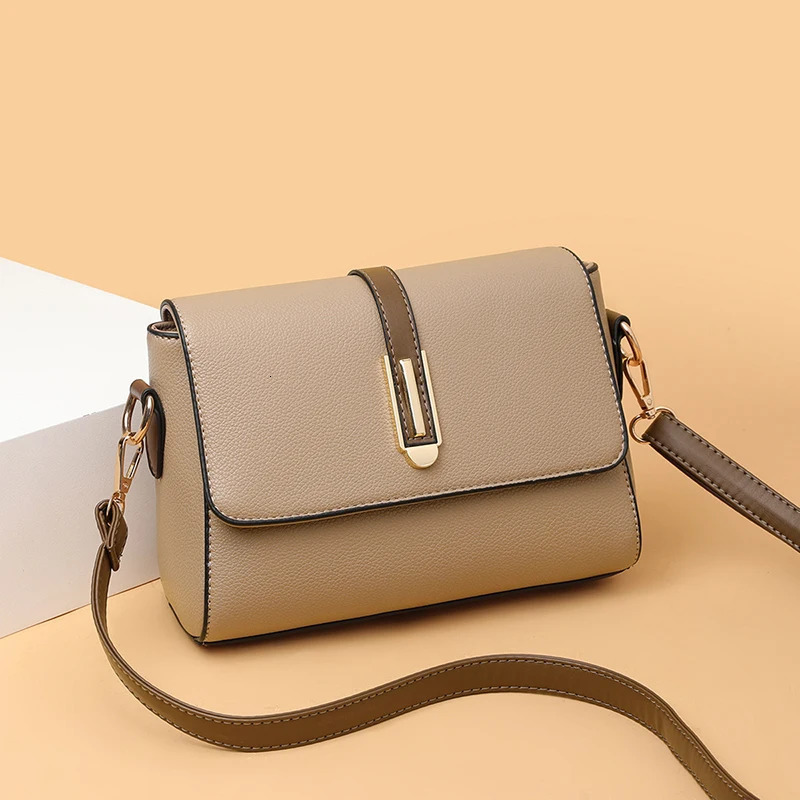 Fashion Crossbody Bag PU Leather Messenger Bag Versatile Sling Shoulder Womens Bag Small Handbags 250417