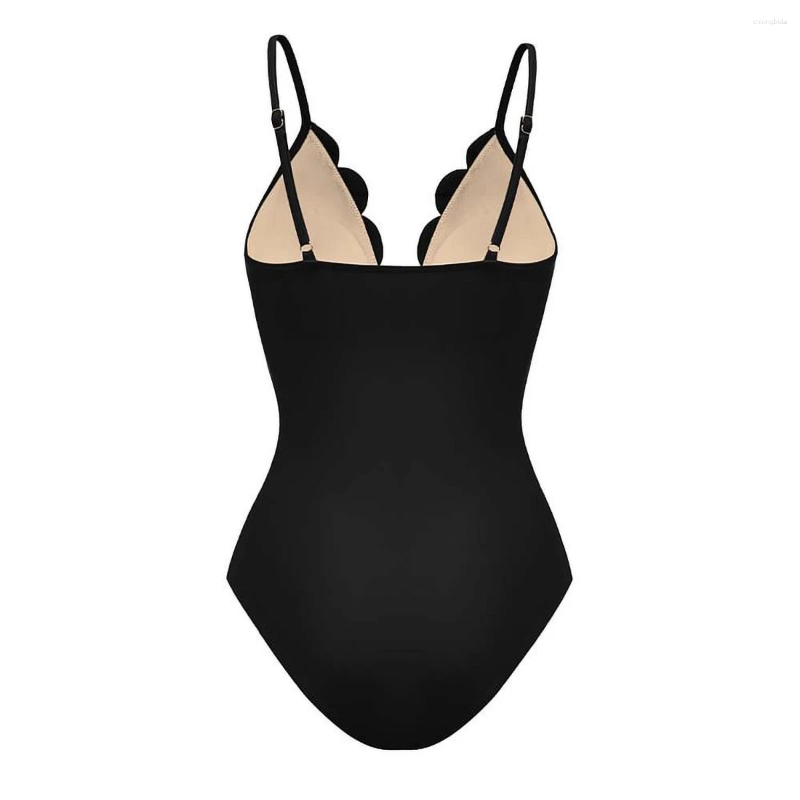 Women's Swimwear 2025 One-Piece Swimsuit High-Waist Bikini Sexy Strand Empty Beach Bathing Suit For Women