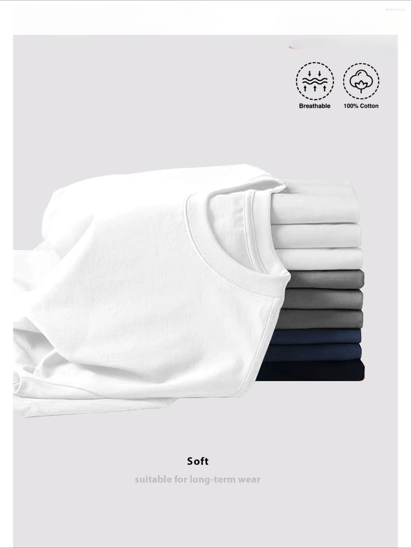 Men's T Shirts Rich Junkie Double Sided Printing Cotton T-Shirt Soft And Comfortable Casual Versatile Printed