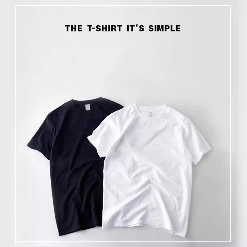 1pcs Pure Cotton Men Summer T-Shirt Women Short Sleeve Tee Male Man Solid Color Casual T Shirt Mens Round Neck Fashionable Top 250417