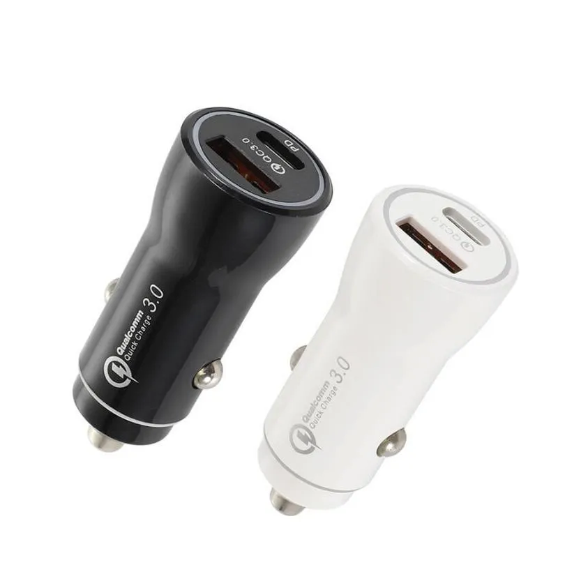 Cell Phone Chargers Car Charger Quick Charge Qc3.0 Qc Scp Pd20W Type C 38W Fast Usb For Huawei Drop Delivery Phones Accessories Otbi7 2024