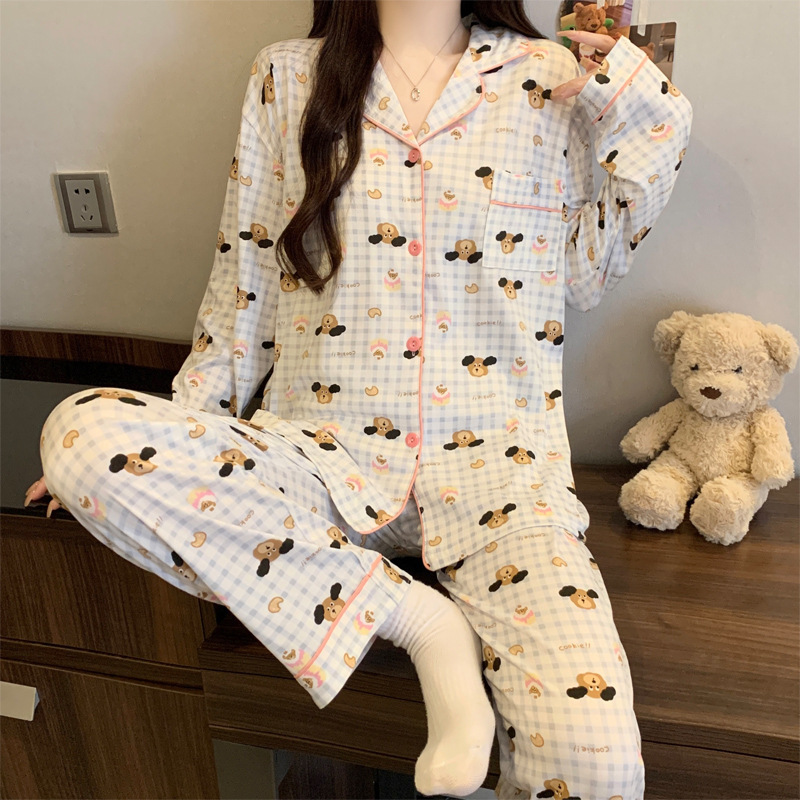 X240-Elegant Graphics Printed Pyjama Set - Breathable Fabric Perfect For Sleeping