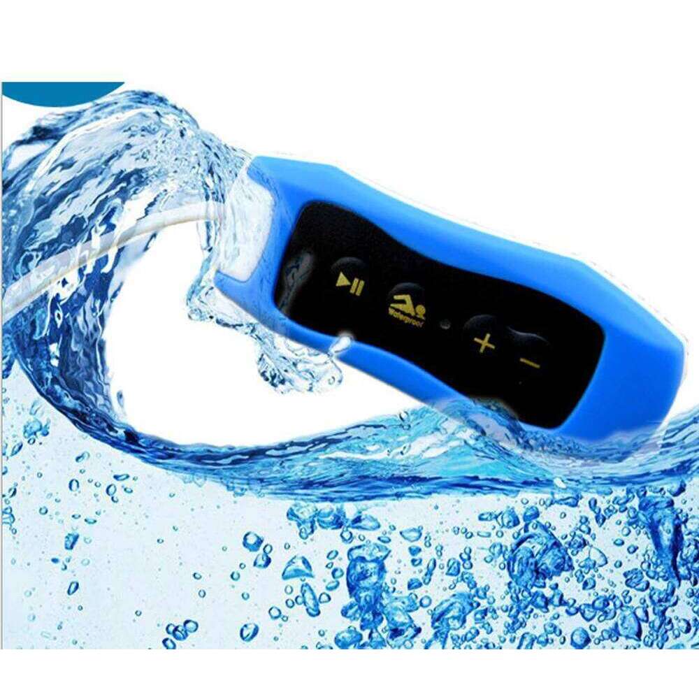 003 Waterproof Ipx8 Clip Mp3 FM Radio Stereo Sound 4G/8G Swimming Diving Surfing Cycling Sport Music Player