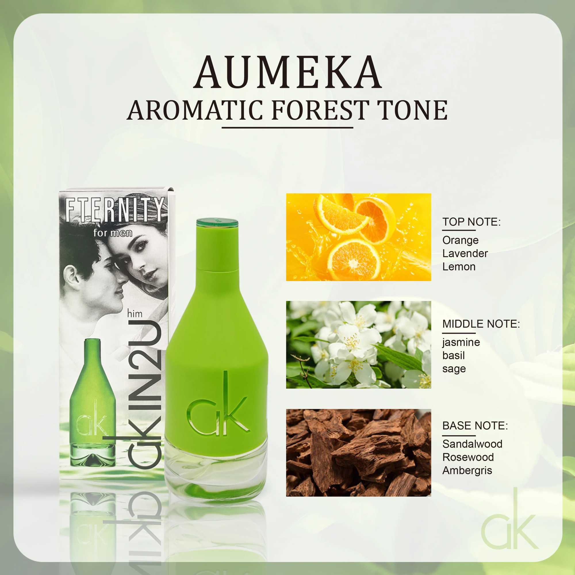 AUMEKA Perfume For Men Arabes Woody Long Lasting Eau De Toilette Luxury Man Gift Makeup 100mlW251117