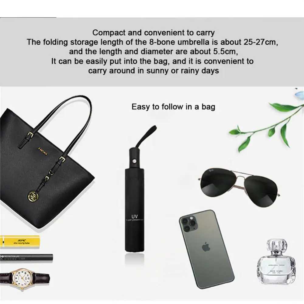 10-bone Fully Automatic Large Umbrella Windproof Double Layer Resistant Rain Sun Shade Dual-purpose Umbrellas For Business Using C251117