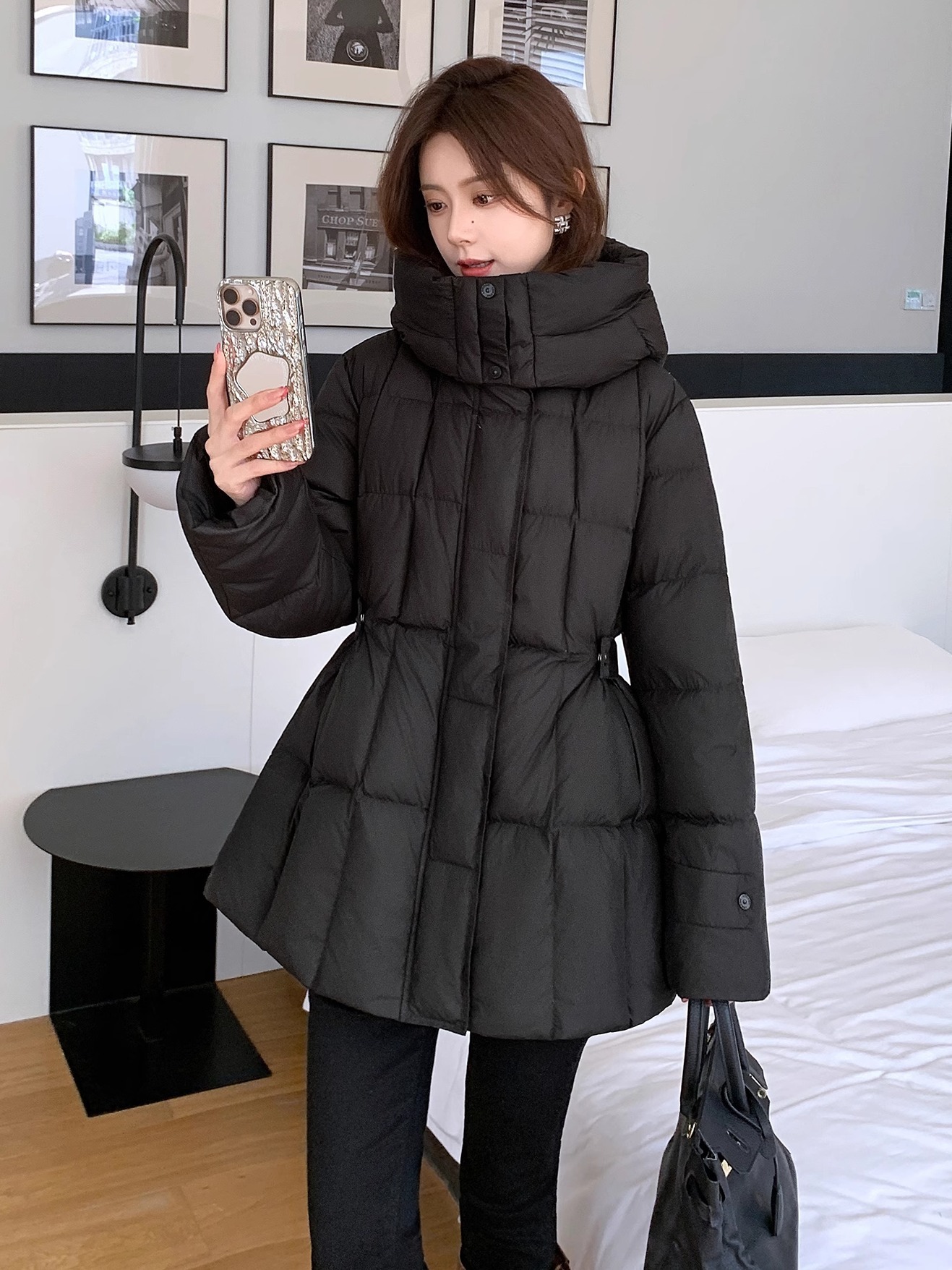 Winter New Down Cotton Jacket for Women Short Ins Style Slim Fit Ultra Soft Cotton Coat Versatile Trendy Womens Cotton Padded Jacket 221205