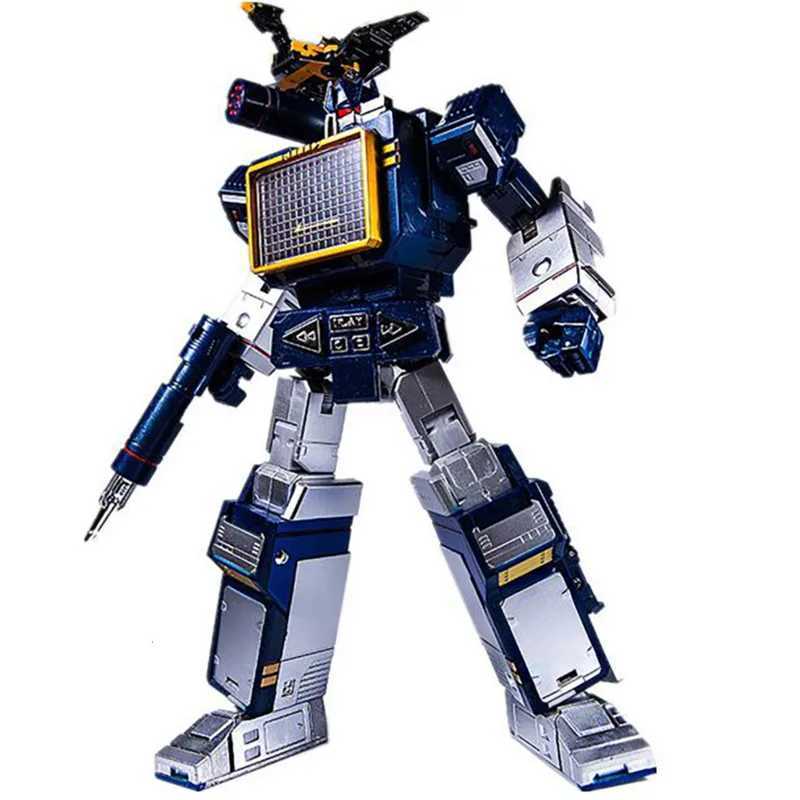 THF THF-01J Soundwave 25cm KO MP13 Masterpiece Transformation Action Figure Toy Soundblaster Movie Model Deformation Car Robot C251117