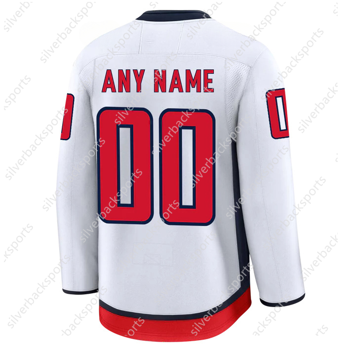 2025 2024 Black Red White Blue Navy Customize Hockey Jersey,Dubois Ovechkin Oshie Wilsons Carlson ichael Backstrom Dubois Mens Sportswear This basebal