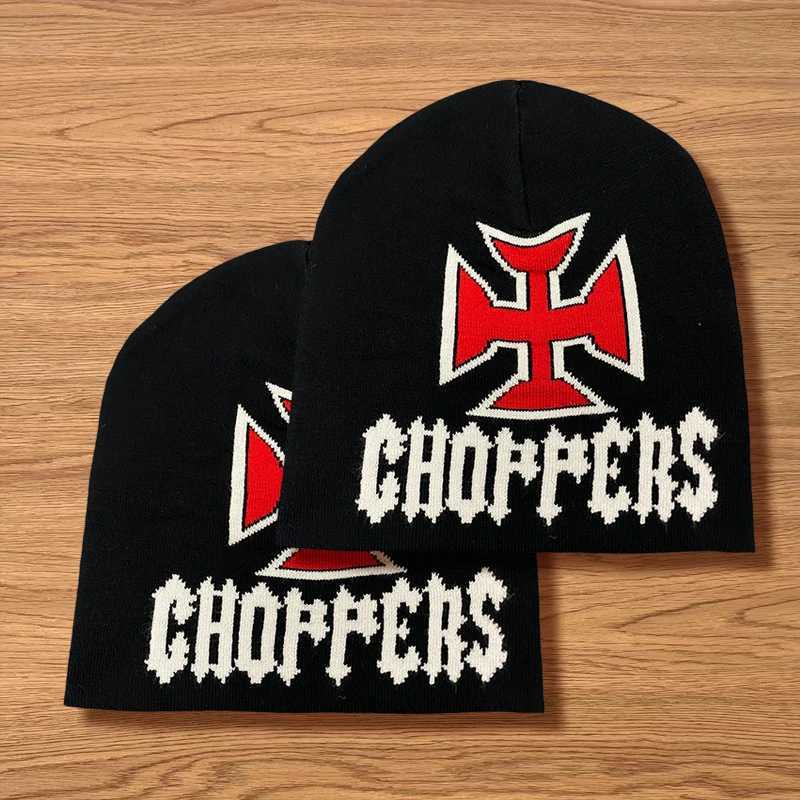 Autumn Winter New Trendy Cross Outdoor Sports Warm Hip Hop Jacquard Knitted Hat Pop Hat W251117