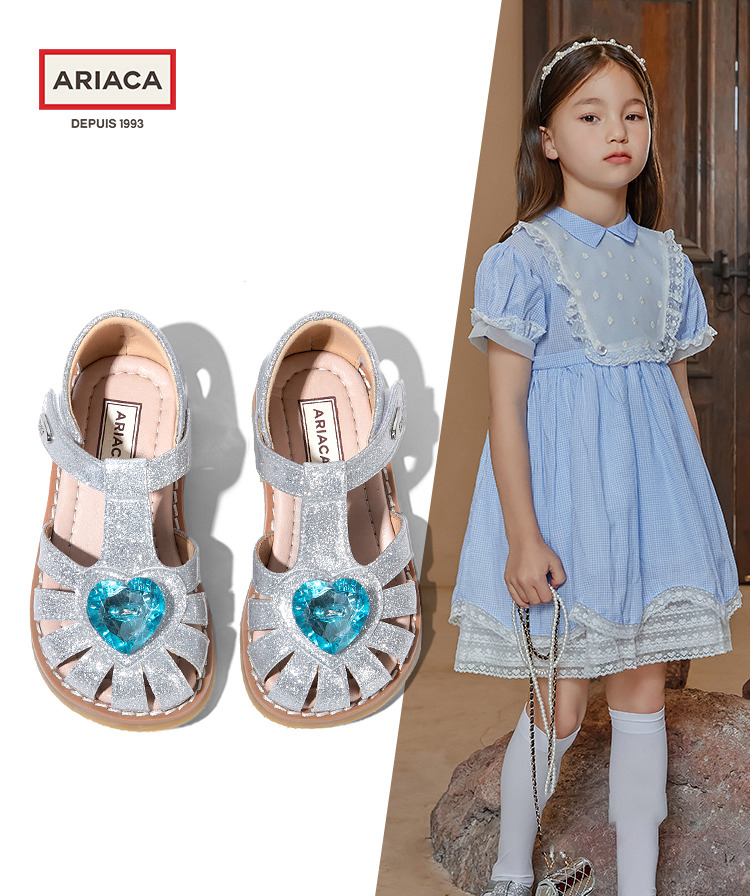 ARIACA Summer Breathable Baotou Mesh Sports Casual Shoes Childrens Sandals Kids Shoe z250708HRH2