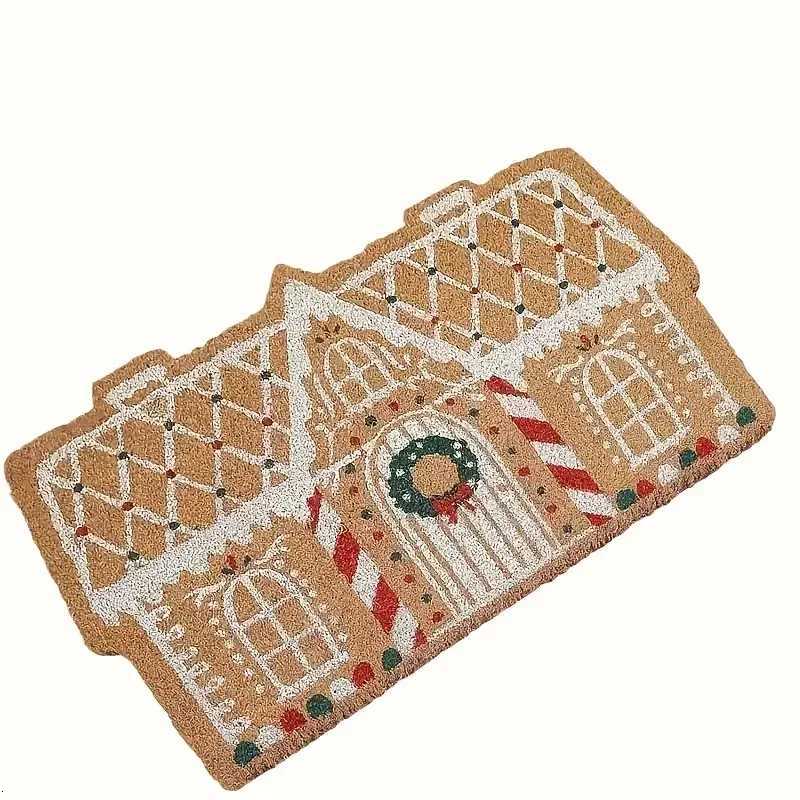 Christmas Door Mat Indoor Home Decoration Entryway Christma Carpet Festive Design Machine Washable Soft Texture Holiday DoormatM251117