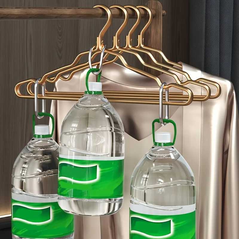 5/10pcs Golden Durable Children Clothing Aluminum Alloy Clothing Hanger Domestic Adult Hanging Coat Hanger Supplies Organizer C251117