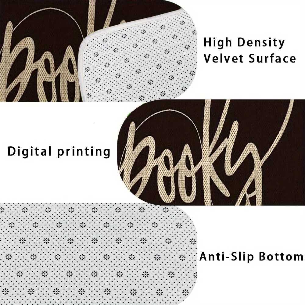 Christmas Snowman Snowflake Kitchen Mat Fleece Non-Slip Festive Rug for Living Room Bedroom Dining Holiday DecorM251117