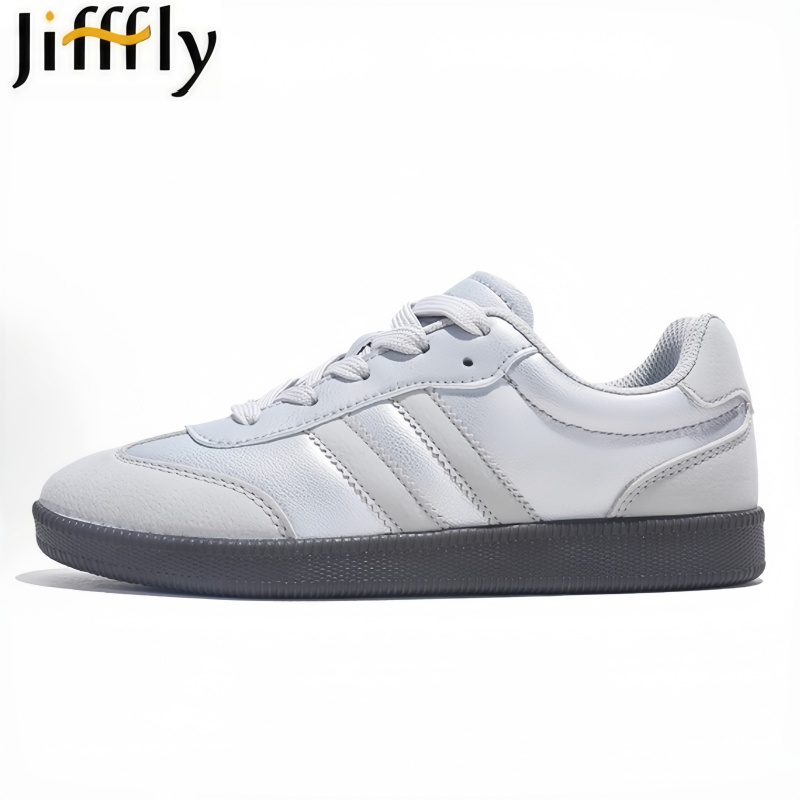 JIFFFLY shoes, classic casual men's and women's shoes, height increasing thick soled student sports shoes, multifunctional commuting skatebo