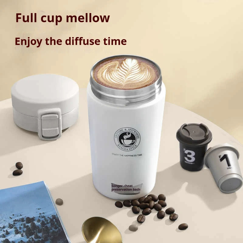 380510ML Coffee Cup Stainless Steel Thermo Bottle Car Thermal Outdoor Sports Vacuum Flask Keeps Cold and Heat Mug 251107 W260226