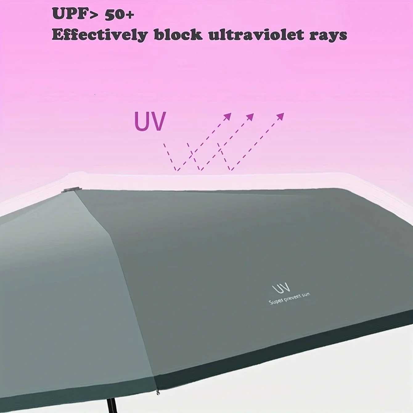 1pc-Reinforced buckle fully automatic umbrella mens and womens folding windproof strong waterproof and sturdy umbrella C251117