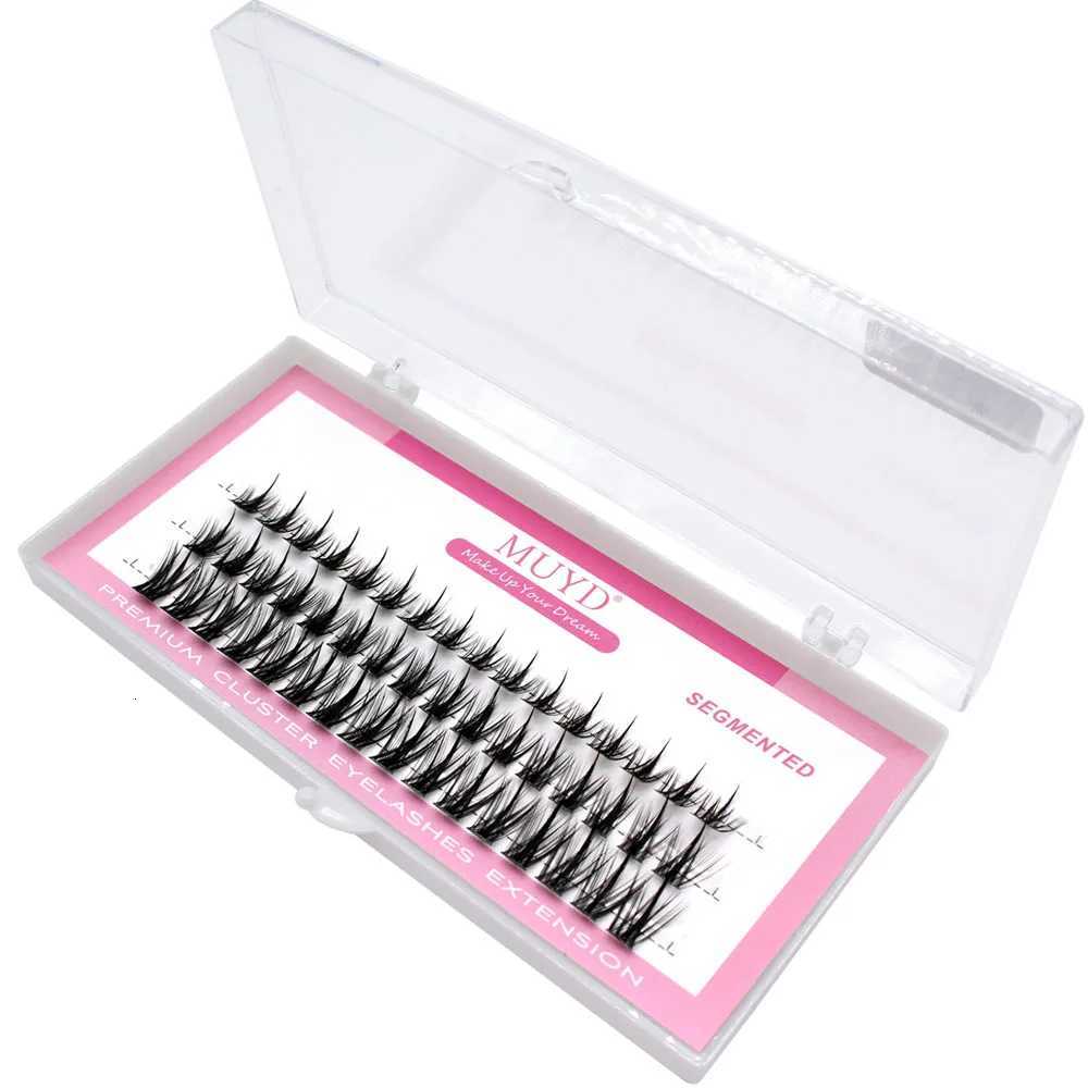 Russian Personal Eyelashes 3D Sexy Fluffy Single Cluster False Eyelashes Are Natural Soft And Easy To Operate Makeup ToolsT251117