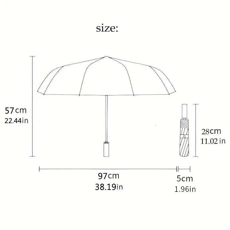 Football Design Folding Umbrella - Fashionable Auto-Open Design 8 Iron Ribs Plastic Handle Foldable Sunshade Perfect Gifts C251117