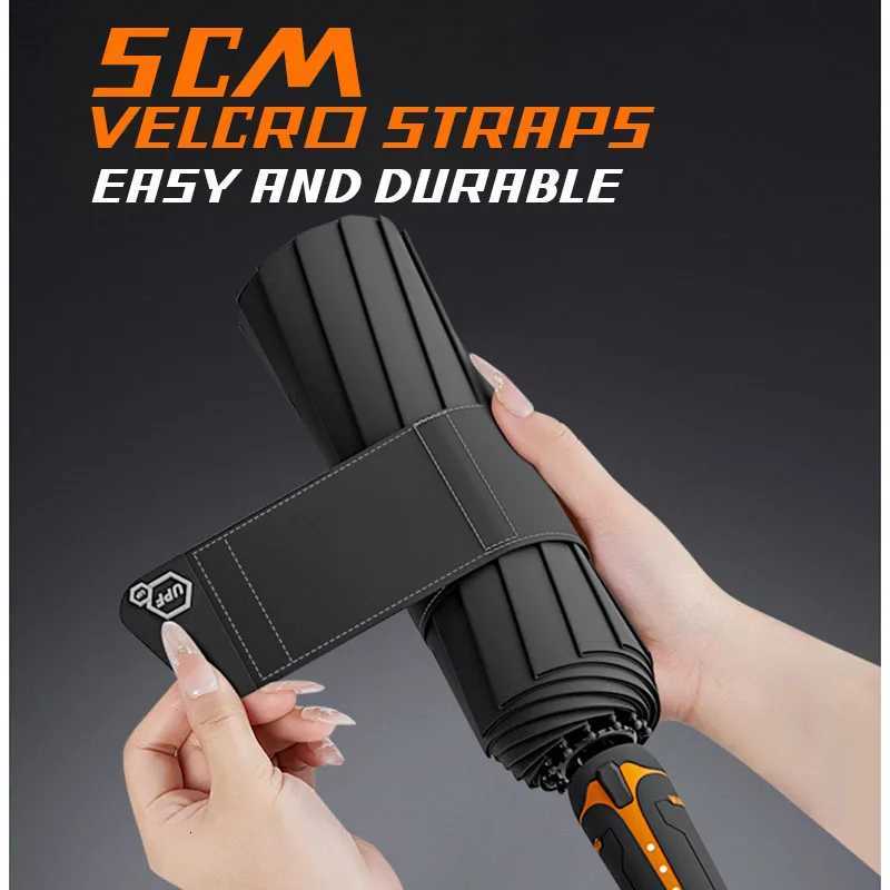 Automatic Folding Umbrella for Men and Women Mechanical Design Large Reinforced Windproof and Sunshade Ideal for Gift Outdoor Um C251117