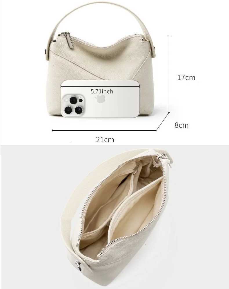 Handbags For Woman Female Crossbody Bags Soft Genuine Leather Bag Solid Color Designer Purses Women Shoulder Bag Small Hand BagW251117