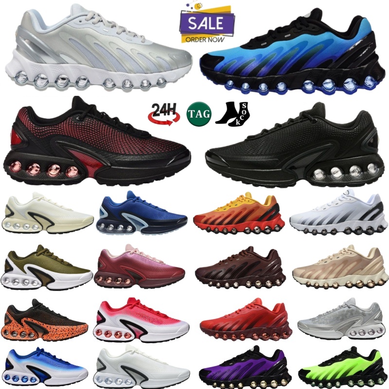 Designer shoes sneakers running for men dn dn8 White Silver Bullet Black Volt Pure Platinum Dawn All Day Volt outdoor sports mens trainers sneaker