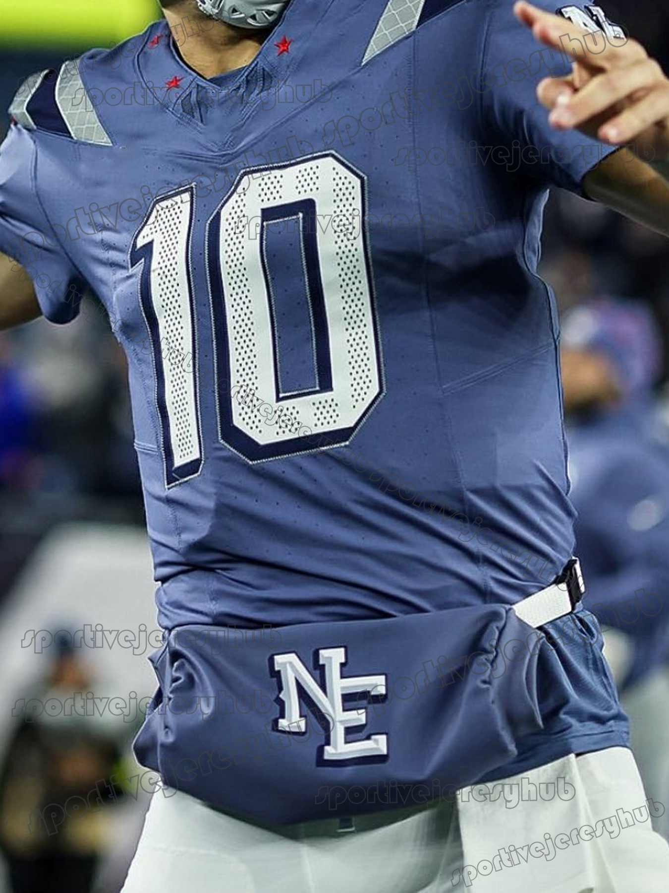 2025 Football Jersey Drake Maye TreVeyon Henderson Stevenson Gibson Diggs Gonzalez DeVito Custom Letter Name Number Stitched