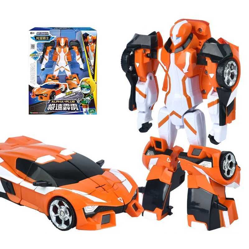 New Galaxy Detectives Tobot Transformation Car to Robot Toy Korea Brothers Anime Tobot Deformation Car Train Toys C251117