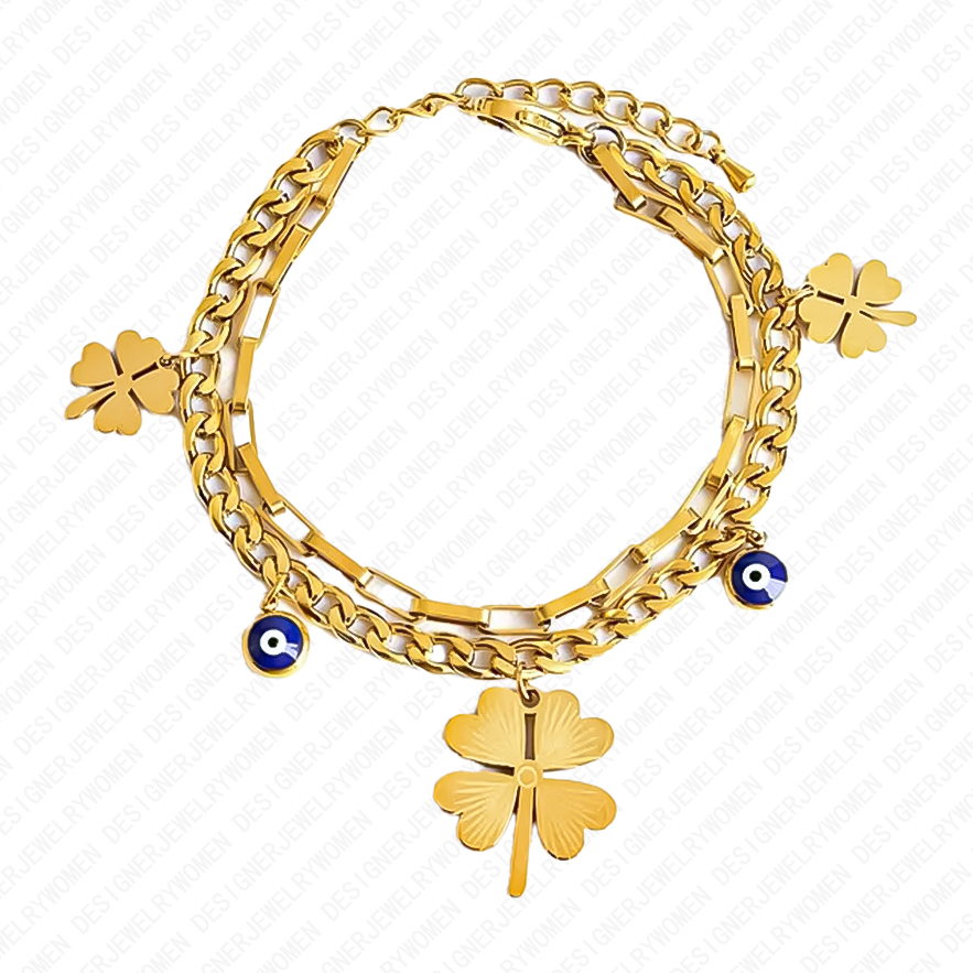 Designer Bracelet Bracelet for Women Shell Butterfly Bangle Pendant Chain Flower Bangles Luxury Jewlery Designer for Women Elegant Timeless Gift Premi