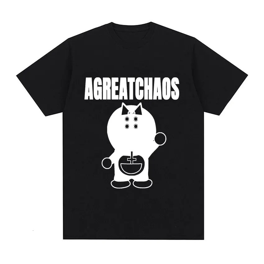 Ken Carson A Great Chaos T Shirt for Men Women 100% Cotton Oversized T Shirt Gothic Hip Hop T-shirt Short Sleeve Tops 250417