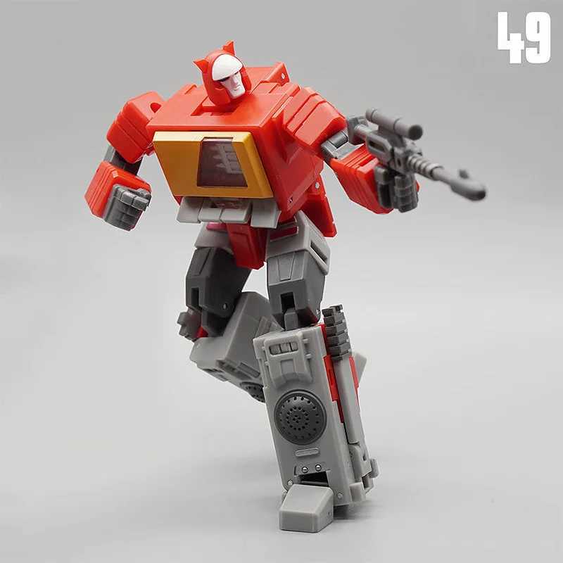 Transformation Blaster Emitter Recorder Model MFT MF-49 MF49 Pocket War MechFans Mini Action Figure Robot Toys 12cm with box C251117